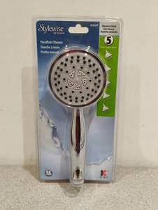 lot 37 image: NEW STYLEWISE BY KEENEY HANDHELD SHOWER KIT