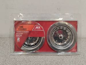 lot 39 image: NEW ACE SINK STRAINER 2 PACK