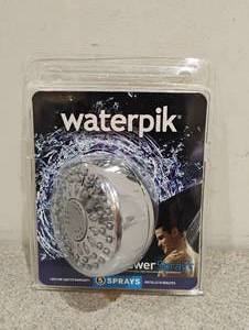 lot 40 image: NEW WATERPIK 5 SPRAYS SHOWER HEAD