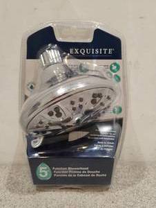 lot 43 image: NEW EXQUISITE 5 FUNCTION SHOWERHEAD