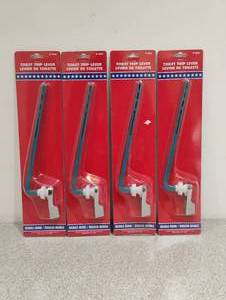 lot 47 image: 4 NEW US HARDWARE TOILET TRIP LEVER