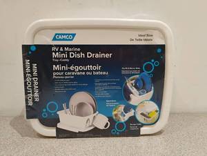 lot 36 image: NEW CAMCO RV & MARINE MINI DISH DRAINER