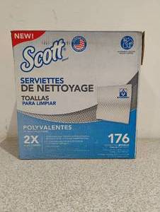 lot 93 image: NEW SCOTT CLEANING TOWELS