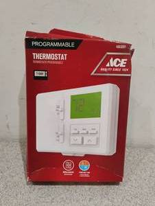 lot 112 image: NEW ACE PROGRAMMABLE THERMOSTAT