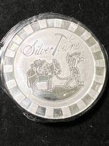 lot 88 image: 5 TROY OZ .999 FINE SILVER SILVERTOWNE ROUND