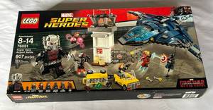 lot 3 image: LEGO Super Hero Airport Base Marvel 76051 807 Piece Set w Iron Man, Captain America, Ant-Man and more - NewSealed