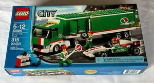 lot 14 image: LEGO Grand Prix Truck 60025 315 Piece Set - NewSealed