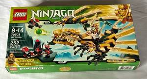 lot 16 image: LEGO Ninjago The Golden Dragon 70503 252 Piece Set