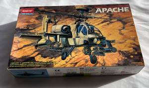 lot 24 image: Apache McDonnel-Douglas AH-64A (MSIP) Academy 148th Model Helicopter