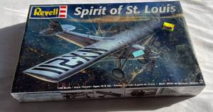 lot 34 image: Spirit of St. Louis Model Airplane Kit Revell 148