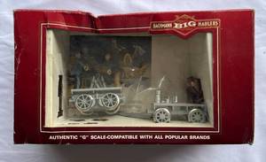 lot 54 image: Bachman 96201 Hand Car w Trailer G-Scale Model Train