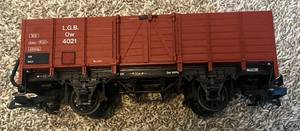 lot 64 image: 4021 LGB Lehmann High Side Gondola G Scale Model Train