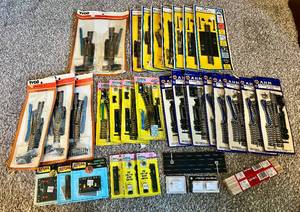lot 127 image: HUGE Lot of New Old Stock Model Train Accessories - Control Switches, Connector, Selector, Controller, Crossing Gate, RC and More