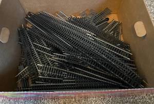 lot 130 image: Large Lot of HO Gauge Model Train Track - 3 Pounds