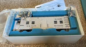 lot 131 image: USA Trains D&RGW Rotary Snow Plow Model Train