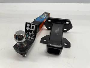 lot 92 image: Quick Rapide Products Receiver Tube (Bolt-on-2, Black)  Reese Ball Mnt 6K, 2 drop