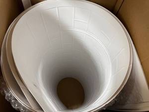 lot 118 image: Mirrorflex Tub and Shower walls kit for RV