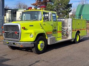 1988 Waterous Company / Ford LS9000 Diesel Battalion Fire Truck