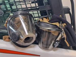 lot 224 image: Lot of (2) Scott Firefighter Masks