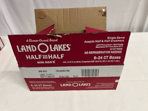 6x 24ct Land O Lakes 12 & 12 Mini Moos