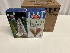 8x12ct Box Joy Sugar Cones-Gluten Free
