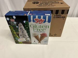 8x12ct Box Joy Sugar Cones-Gluten Free