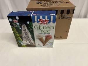 8x12ct Box Joy Sugar Cones-Gluten Free