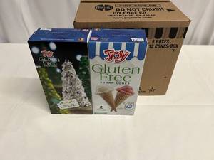 8x12ct Box Joy Sugar Cones-Gluten Free