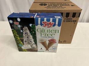 8x12ct Box Joy Sugar Cones-Gluten Free