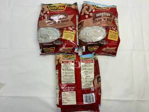 F. 3x24oz Ore-Ida Homestyle Steam N Mash