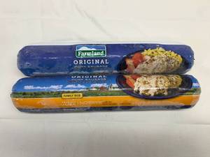 C. 2x 2lb Farmland Original Pork Sausage