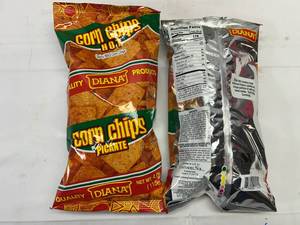 JJ. 8x 4.05oz Spicy BBQ Corn Chips