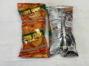 JJ. 8x 4.05oz Spicy BBQ Corn Chips