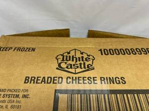 E. 2x 3lbs White Castle Cheese Rings