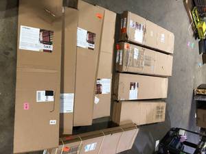 lot 6 image: Lot of Assorted Window Shutters Various Models and Conditions  Customer Returns See Pictures