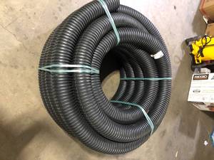 lot 21 image: Advanced Drainage Systems 4 in. x 100 ft. Singlewall Solid Drain Pipe   Customer Returns See Pictures