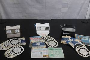 Vintage View-Master Collection with Reels and Accessories