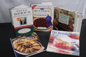 Lot of 6 Cookbooks for Home Cooking and Bakers Delight