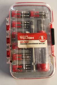 Hyper Tough 44-Piece Precision Screwdriver Bits Set