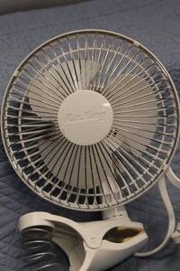Portable Clip-On Fan by Sun King - Adjustable Speed