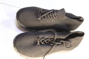 STQ All Black Lace-Up Shoes Size 7.5 EU  39 US