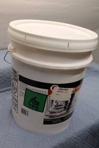 lot 17 image: 50 lb Bucket of Cherry Stone Traction Grit - Safe for Concrete