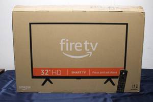 lot A-23 image: 32 Fire TV HD Smart TV with Remote and Accessories