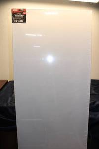 lot 27 image: 2 Pack of Gallery Stretched Canvas 24 x 60 Acrylic Primed 100% Cotton