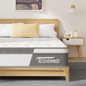 lot 34 image: Teoanns King Size Mattress, 10 Inch Memory Foam Mattress in a Box, Hybrid Mattress King Size for Pressure Relief & Supportive, CertiPUR-US, - Unboxed