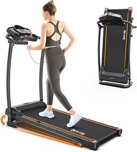 lot 41 image: Treadmill with Incline, 3.0HP Foldable Treadmill for Home Office Small Space Portable Walking Treadmill 240 Lbs C70