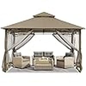 lot A-98 image: Gazebos for Patios 10x10 - Outdoor Steel Frame Gazebo