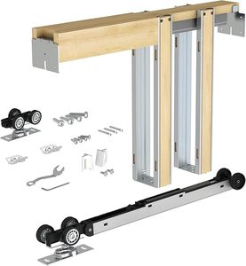 lot 46 image: (2) JUBEST 32x80 Pocket Door Frame Kit