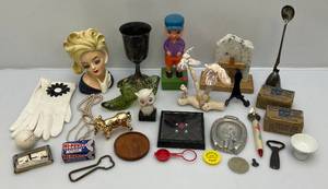 lot 2 image: Misc. Collectibles Including Fenton & More
