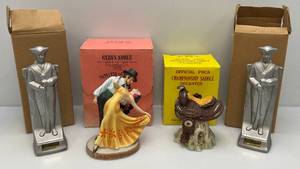lot 32 image: Misc. Collectible Decanters Including Beam, Cyrus Noble And More (EMPTY) Some In Original Box
